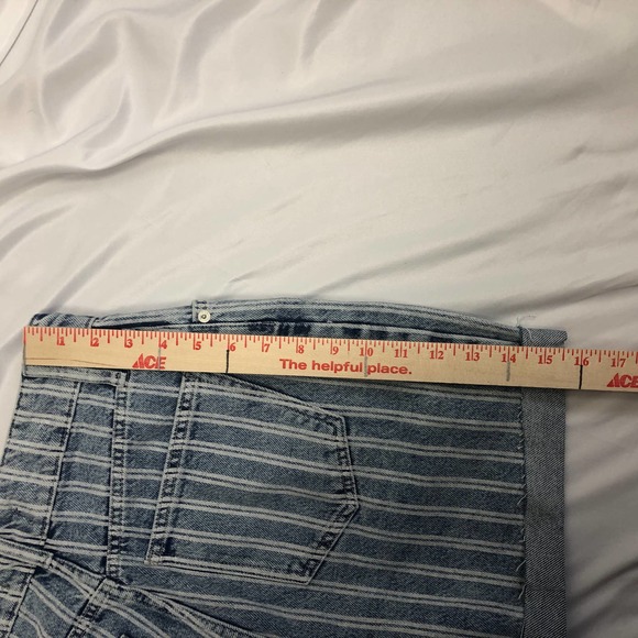 Free People High Waisted Paperbag Jean Shorts - Picture 5 of 6